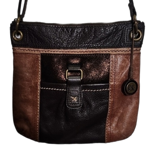 The Sak Handbags - The Sak leather colorblock crossbody purse